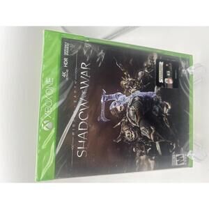 Middle Earth Shadow Of War. Xbox One. Brand New Sealed.